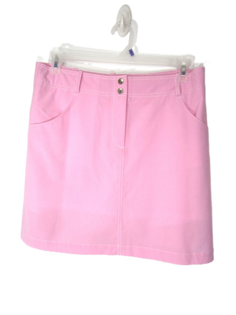 Annika Cutter & Buck Size 10 17.5" Like New Pink Golf Skort Tennis Pickleball